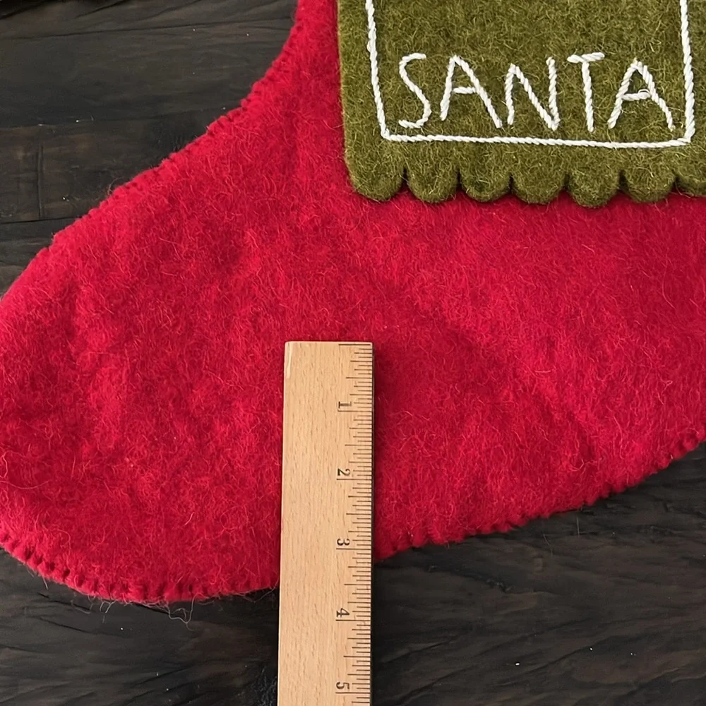 Letters to Santa Stocking XL - NWOT